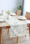 Doğal Sadelik Pamuklu Masa Runner 0051– 50x150 cmMarkaev
