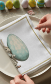 Easter Rabbit Pamuklu 6'lı Peçete TakımıMarkaev