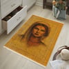 Etnik Portre Desenli Halı Kilim Dokuma Taban Halı 323 YNGMarkaev