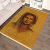 Etnik Portre Desenli Halı Kilim Dokuma Taban Halı 323 YNGMarkaev