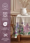 Flora Lila Pamuk Masa Örtüsü MSAORT0029Markaev