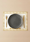 Gold Ramadan Kareem Pamuklu 4'lü Amerikan Servis TakımıMarkaev