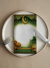 Green Ramadan Kareem Pamuklu 4'lü Peçete TakımıMarkaev