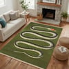 Green Snake Dokuma Taban Halı 392 YNGMarkaev