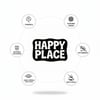 Happy Place Dokuma Taban Halı 440 YNGMarkaev
