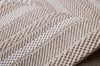 Krem Vizon Renk Modern Sisal Halı 3937a Krem VizonMarkaev
