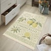 Limoncello Baskılı Dokuma Taban Halı 273 YNGMarkaev
