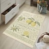 Limoncello Baskılı Dokuma Taban Halı 273 YNGMarkaev