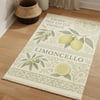 Limoncello Baskılı Dokuma Taban Halı 273 YNGMarkaev