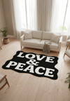 Love and Peace Home Dokuma Taban Halı 442 YNGMarkaev