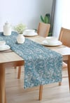 Mavi Bahar Pamuklu Masa Runner 0054– 50x150 cmMarkaev