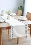 Mavi Düşler Pamuklu Masa Runner 0048– 50x150 cmMarkaev
