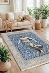 Mitoloji Baskılı Dokuma Taban Halı 206 YNGMarkaev