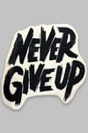 Never Give Up Baskılı Dokuma Taban Halı 202 YNGMarkaev