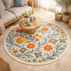 Pastel Flora Dokuma Taban Halı 561 YNGMarkaev