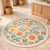 Pastel Flora Dokuma Taban Halı 561 YNGMarkaev