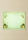 Pastel Green Ramadan Kareem Pamuklu 4'lü Amerikan Servis TakımıMarkaev