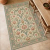 Pastel Vintage Lotus Dokulu Dokuma Taban Halı 691 YNGMarkaev