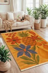 Pineapple Baskılı Dokuma Taban Halı 248 YNGMarkaev