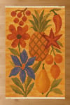 Pineapple Baskılı Dokuma Taban Halı 248 YNGMarkaev