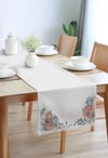 Renkli Balkabağı Pamuklu Masa Runner 0057– 50x150 cmMarkaev