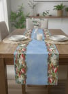 Rönesans Çiçekleri Pamuklu Masa Runner 0087– 50x150 cmMarkaev