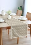 Sanat Dokusu Pamuklu Masa Runner 0052– 50x150 cmMarkaev