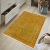 Sarı Vintage Kilim Dokuma Taban Halı 317 YNGMarkaev