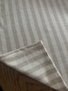 Stripe %100 Pamuk Bej Krem Luxe Runner 50x150Markaev