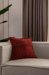 Stripe Furr Kare Kırlent KılıfıMarkaev