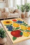 Sunflower Baskılı Dokuma Taban Halı 250 YNGMarkaev