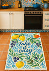 Take it Easy Baskılı Dokuma Taban Halı 259 YNGMarkaev