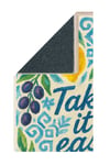 Take it Easy Baskılı Dokuma Taban Halı 259 YNGMarkaev