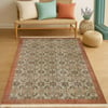 Vintage Desenli Bej Etnik Kilim Dokuma Taban Halı 321 YNGMarkaev