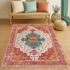 Vintage Renkli Desenli Halı Etnik Kilim Dokuma Taban Halı 326 YNGMarkaev