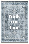 Walk On Fun Baskılı Dokuma Taban Halı 236 YNGMarkaev