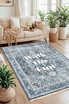 Walk On Fun Baskılı Dokuma Taban Halı 236 YNGMarkaev