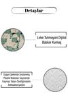 Yeşil Parça Desen Dijital Baskılı Zenit KilimMarkaev