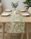 Yeşil Vadi Pamuklu Masa Runner 0077– 50x150 cmMarkaev