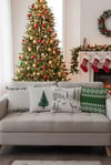 Yılbaşı Christmas Temalı 4'lü Kırlent Kılıfı 1042Markaev
