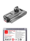 Dyson V15C SV22 Detect Extra Click-In Uyumlu Pil Paketi / Bataryası DysV15C-SV22-02