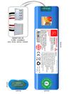Ecovacs N8 2600mAh Uyumlu Robot Süpürge Pili B2623BS-Eco-016