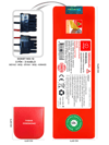 Philips HomeRun XU7100 5800mAh Uyumlu Robot Süpürge Pili C5812RB-Phi-002