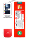 Roborock S7 MaxV 5200mAh Uyumlu Robot Süpürge Pili C5208RB-Rbr-026