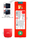Xiaomi Mop 2 Pro MJST1SHW 5200mAh Uyumlu Robot Süpürge Pili C5213RB-Xia-009