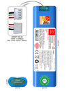 Yeedi S11 3500mAh Uyumlu Robot Süpürge Pili B3523BS-Yee-003