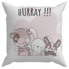 Evdek Bebek Çocuk Odası Yastıklı Kırlent Kılıf 2'li Ds100 30x30 Cm