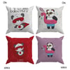 Evdek Bebek Çocuk Odası Yastıklı Kırlent Kılıf 2'li Ds11 30x30 Cm