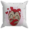 Evdek Bebek Çocuk Odası Yastıklı Kırlent Kılıf 2'li Ds25 30x30 Cm
