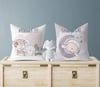 Evdek Bebek Çocuk Odası Yastıklı Kırlent Kılıf 2'li Ds100 30x30 Cm